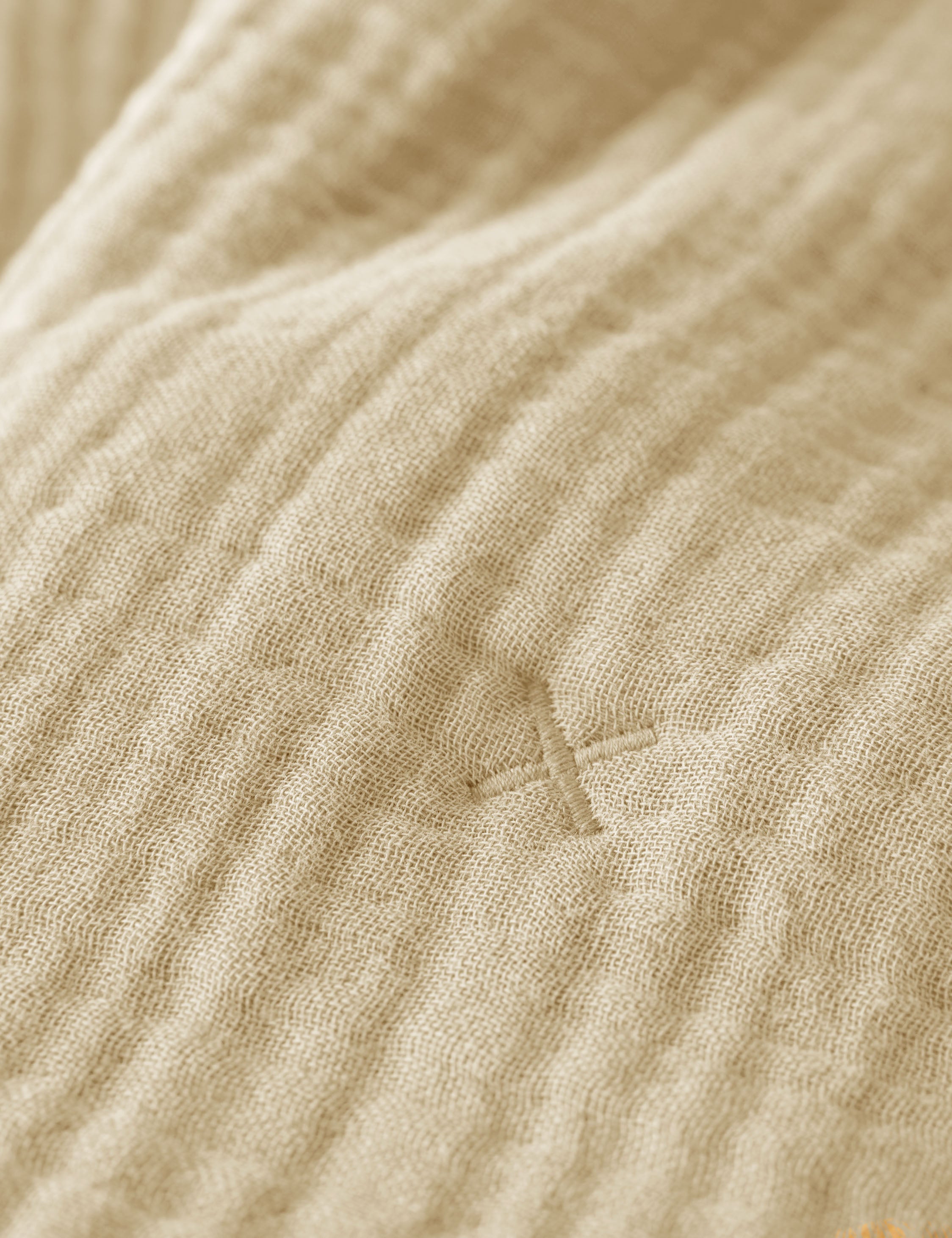 Alera Sherpa Throw | Plush Organic Cotton, Fringed Ends