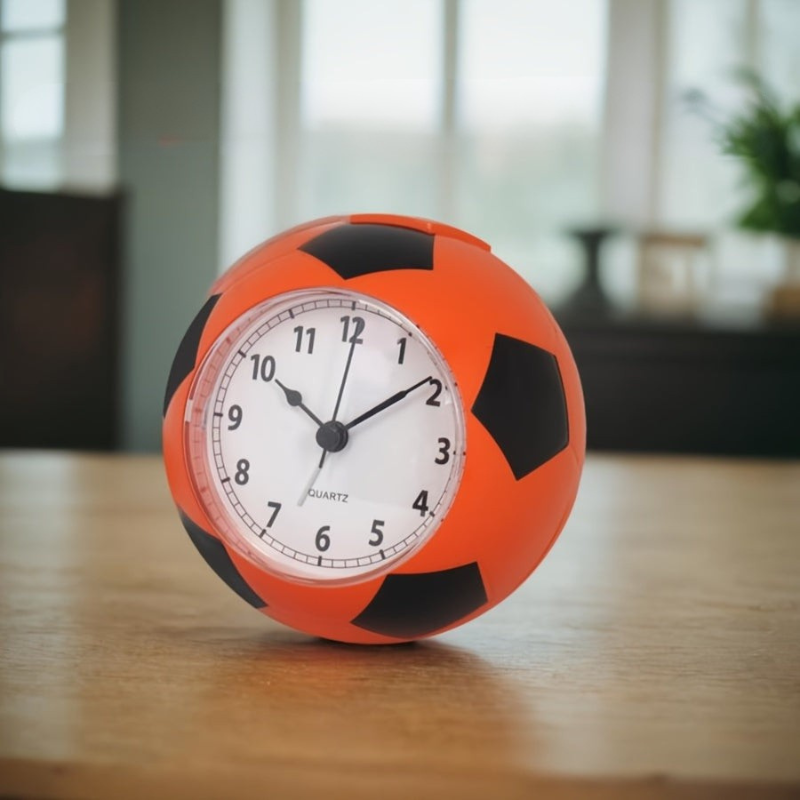 Alarm Clock Plastic Football Shape Musical Alarm