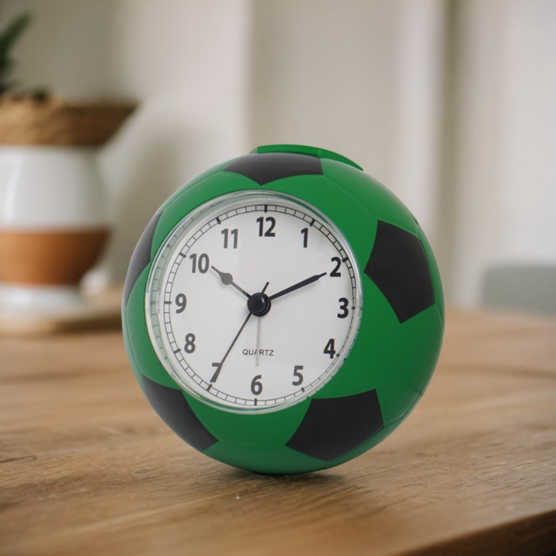 Alarm Clock Plastic Football Shape Musical Alarm