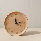 Alarm Clock Tabletop Silent Movement Minimalist Home Office
