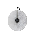 AlbaCiré: Modern LED Wall Light Made of Alabaster in Circular Design – for Bedroom & Living Area