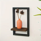 AlbumStil: Modern Wall Shelves – Space-saving, Decorative & Easy to Care for with Wood Finish for Pictures & Decor