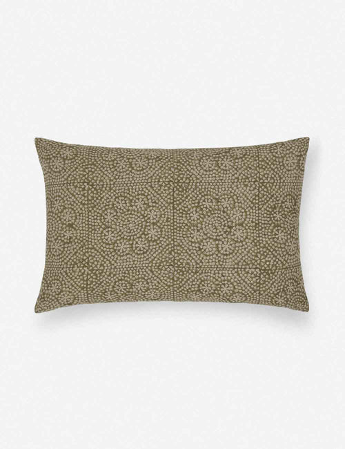 Alera Accent Pillow | Hand Block-Printed Mandala Design
