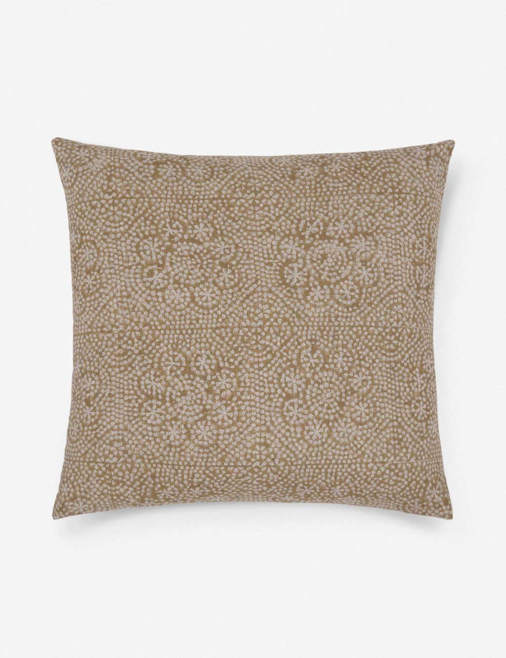 Alera Accent Pillow | Hand Block-Printed Mandala Design