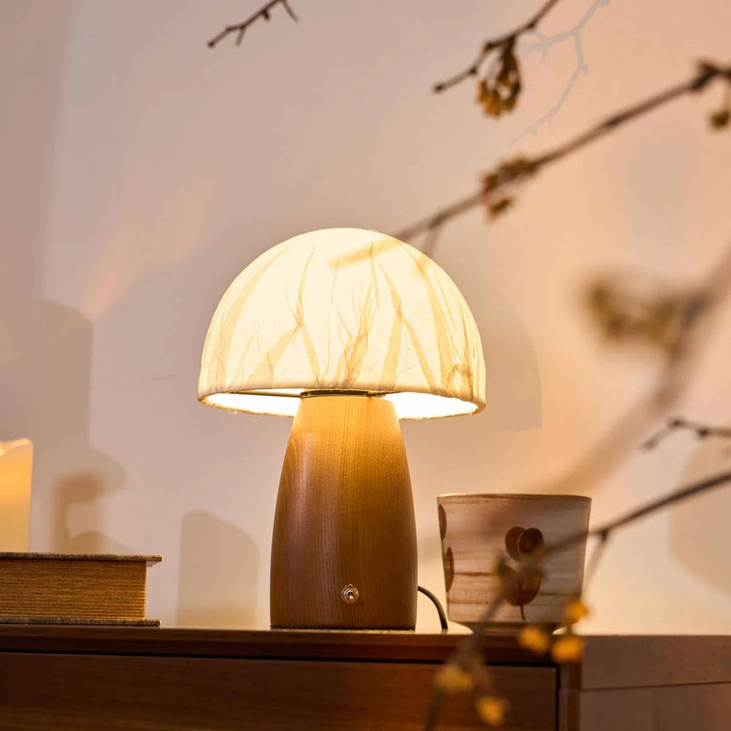 Mycera – Mushroom-shaped Table Lamp with Natural Appearance