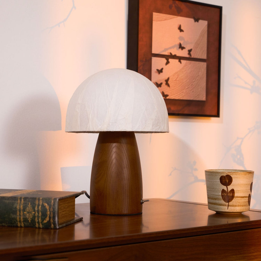 Mycera – Mushroom-shaped Table Lamp with Natural Appearance