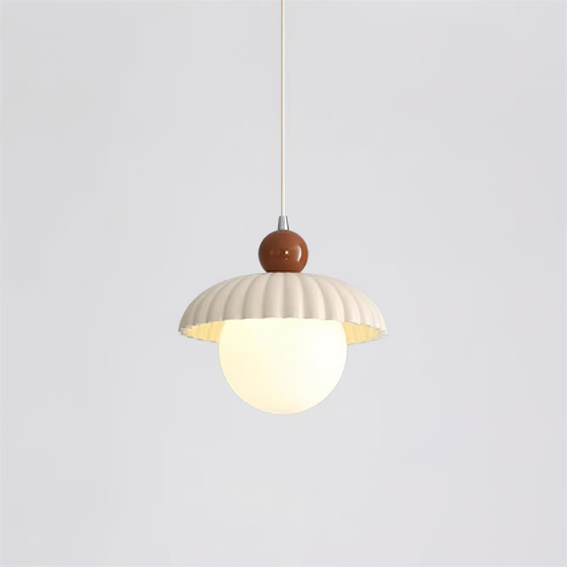 Nyelora – Modern Ceiling Lamp with Layered Textured Glass