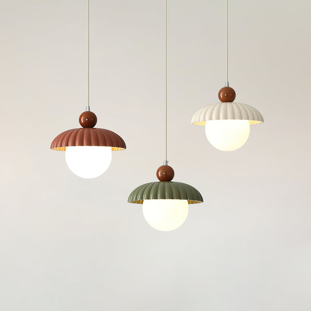 Nyelora – Modern Ceiling Lamp with Layered Textured Glass