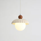 Nyelora – Modern Ceiling Lamp with Layered Textured Glass
