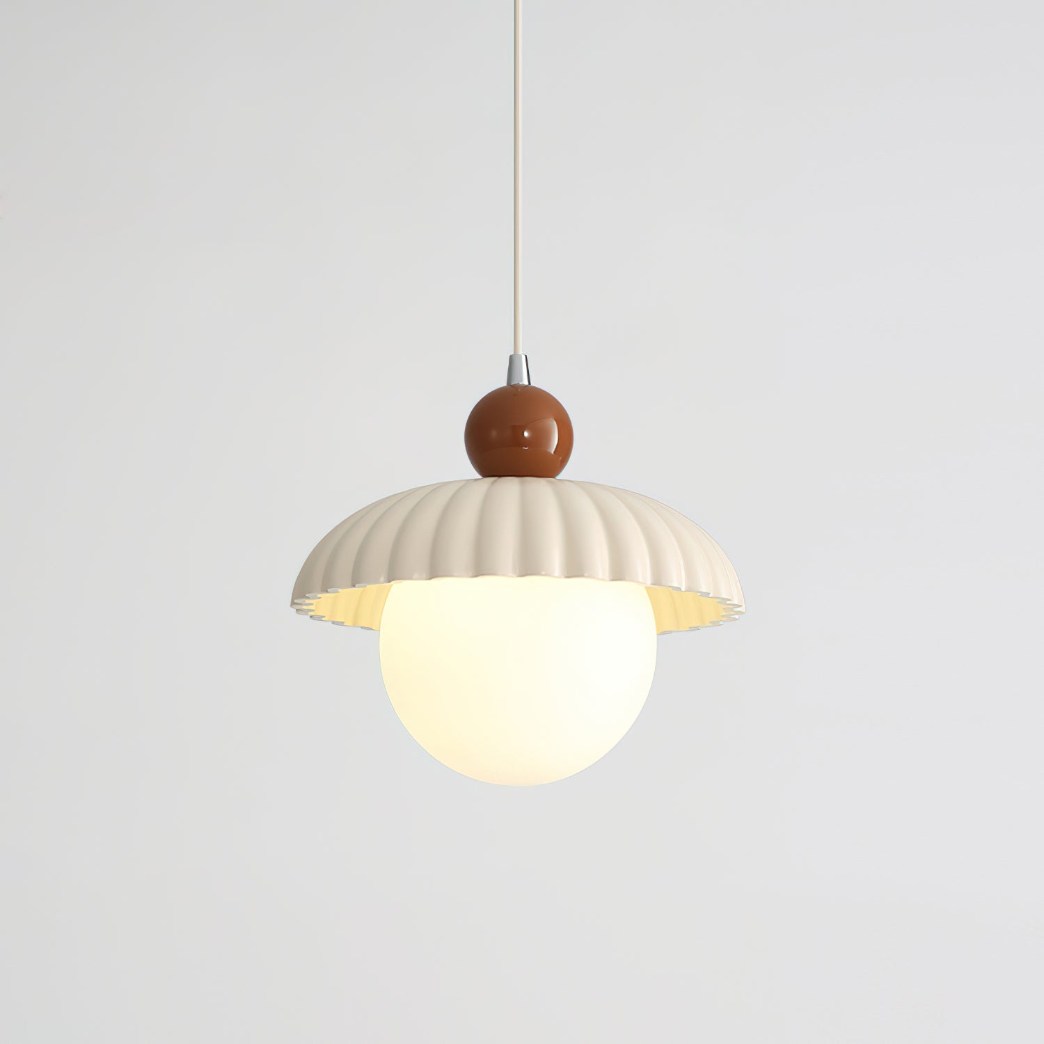 Nyelora – Modern Ceiling Lamp with Layered Textured Glass