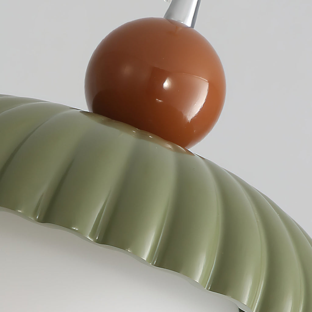 Nyelora – Modern Ceiling Lamp with Layered Textured Glass
