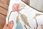Fiora Cushion Cover | Artisan Embroidery, 45x45 cm