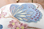 Fiora Cushion Cover | Artisan Embroidery, 45x45 cm