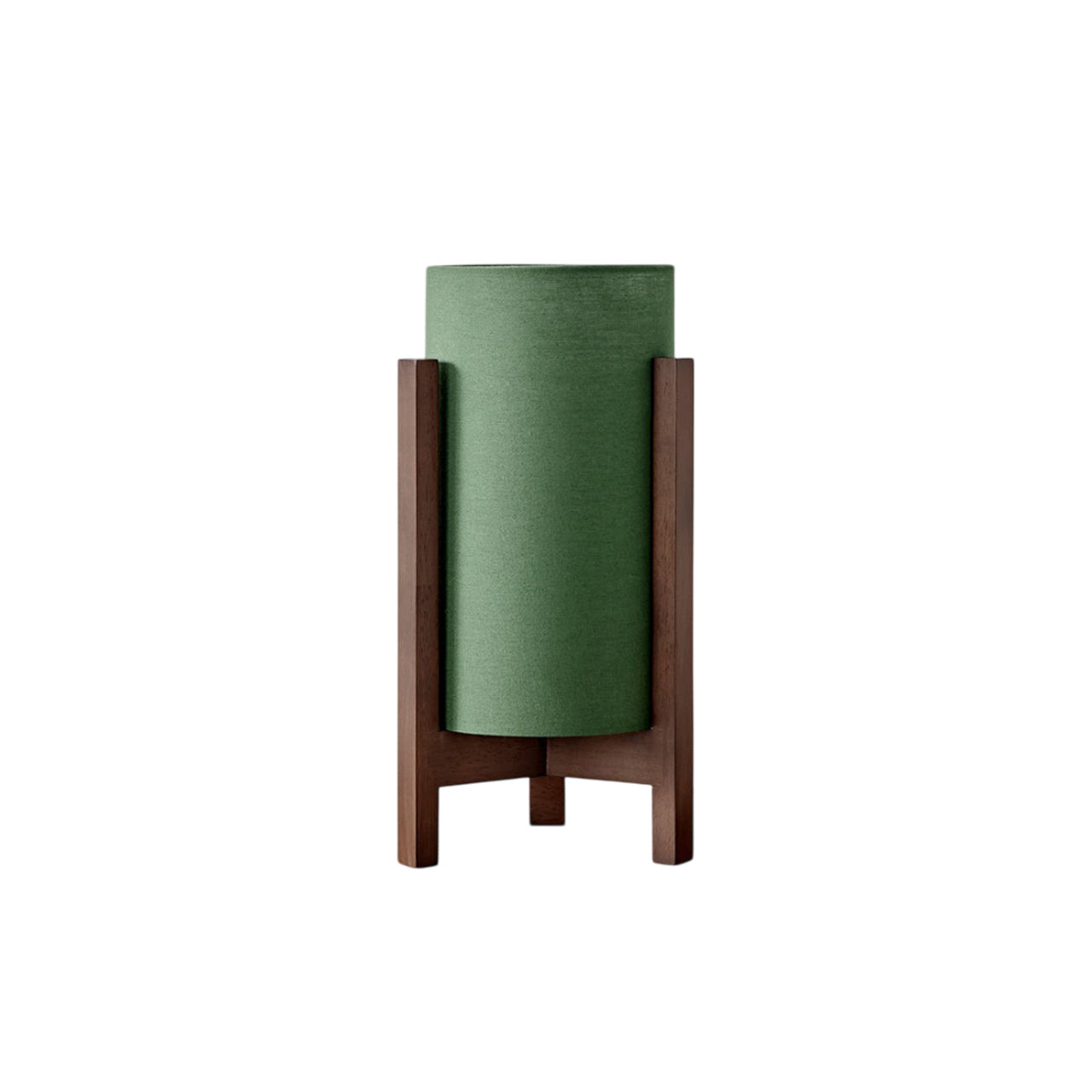 Aliyah Wood & Fabric Lantern Table Lamp