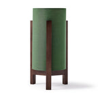 Aliyah Wood & Fabric Lantern Table Lamp