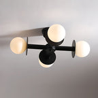 Allegra Geometric 4-Globe Ceiling Light