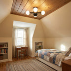 Allegra Geometric 4-Globe Ceiling Light