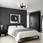 Allegra Geometric 4-Globe Ceiling Light