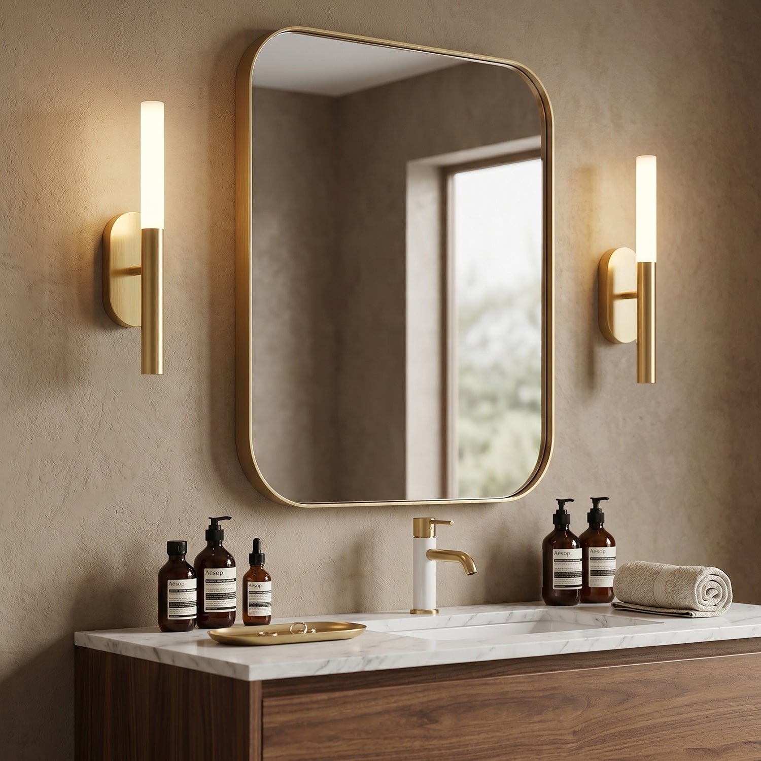 Alto Capsule Linear LED Wall Sconce