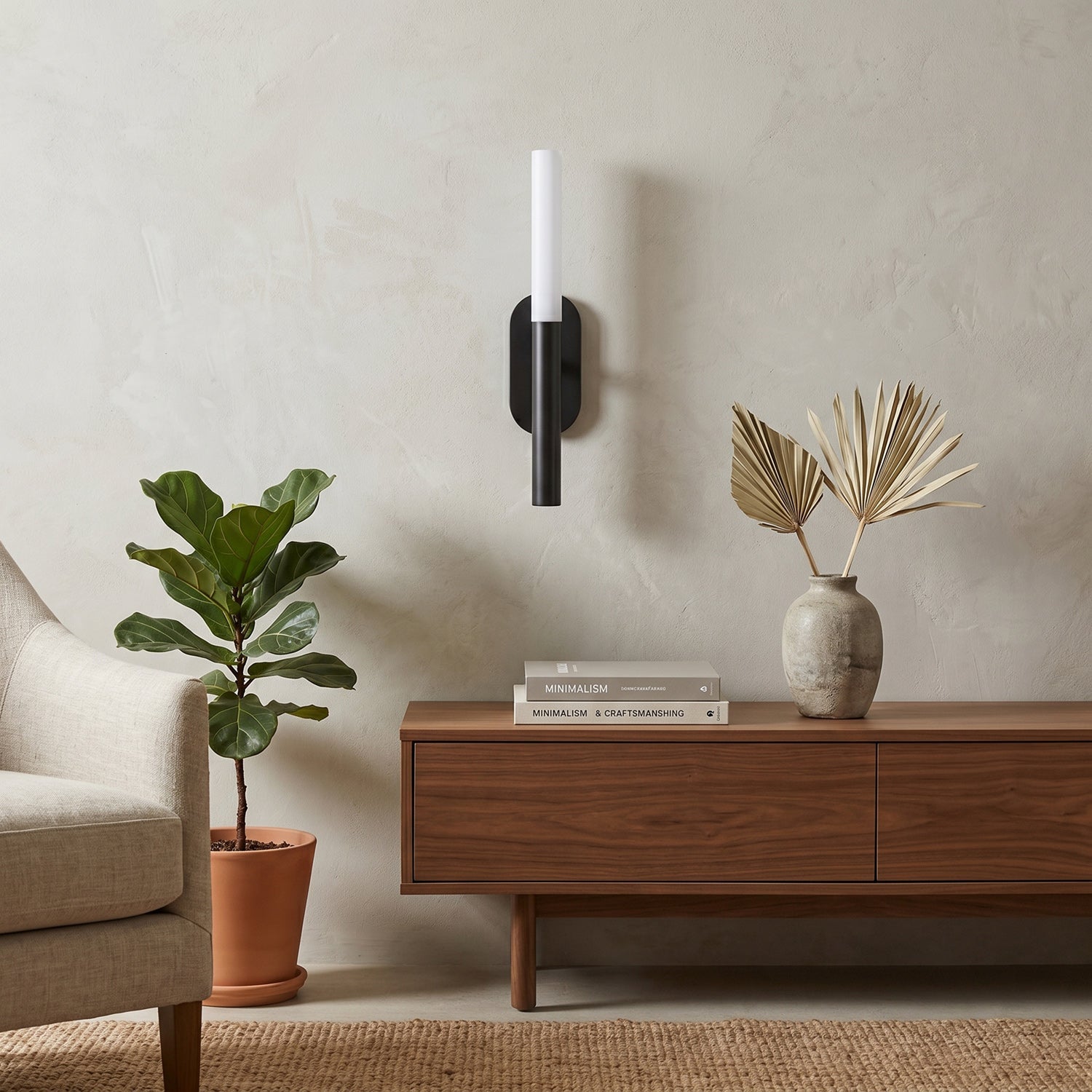 Alto Capsule Linear LED Wall Sconce