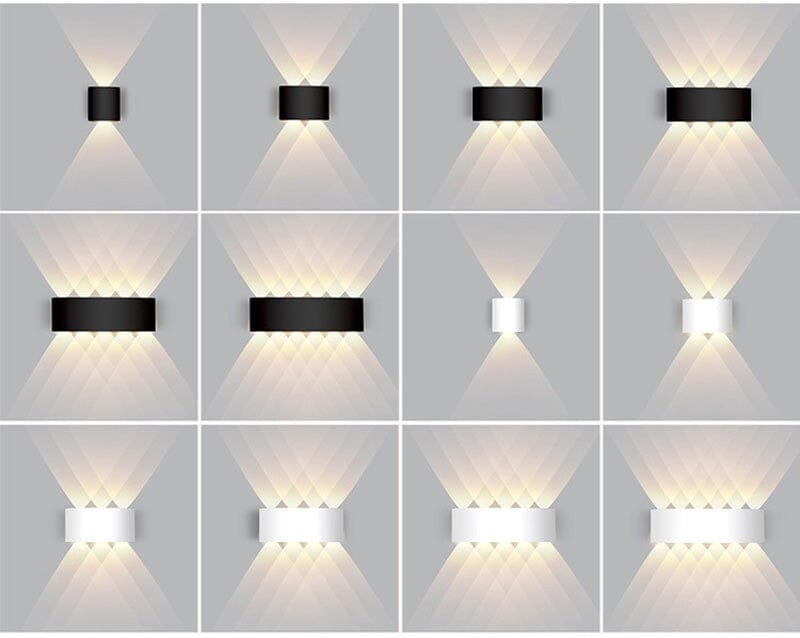 AluGlanz: LED Outdoor Wall Light – Waterproof, Modern & Energy-Saving Made of Aluminum