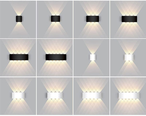 AluGlanz: LED Outdoor Wall Light – Waterproof, Modern & Energy-Saving Made of Aluminum