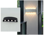 AluGlanz: LED Outdoor Wall Light – Waterproof, Modern & Energy-Saving Made of Aluminum