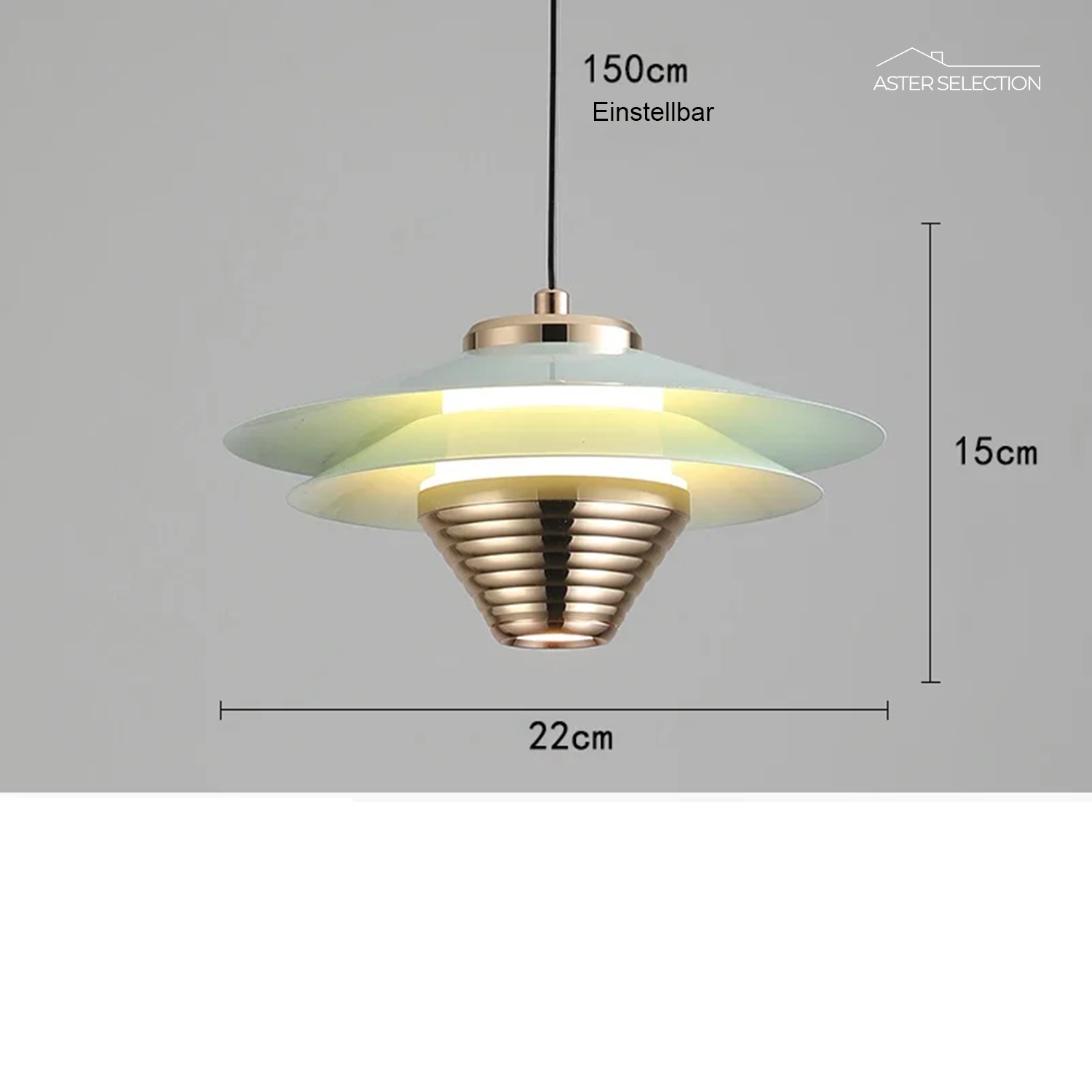 AlumaGlow: Aluminum LED Pendant Light – Stylish Lighting for Modern Spaces