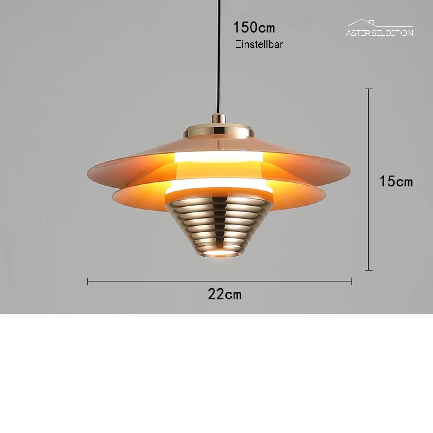 AlumaGlow: Aluminum LED Pendant Light – Stylish Lighting for Modern Spaces
