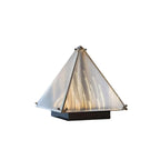 Alux Glass Pyramid LED Table Lamp