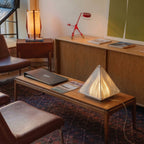 Alux Glass Pyramid LED Table Lamp