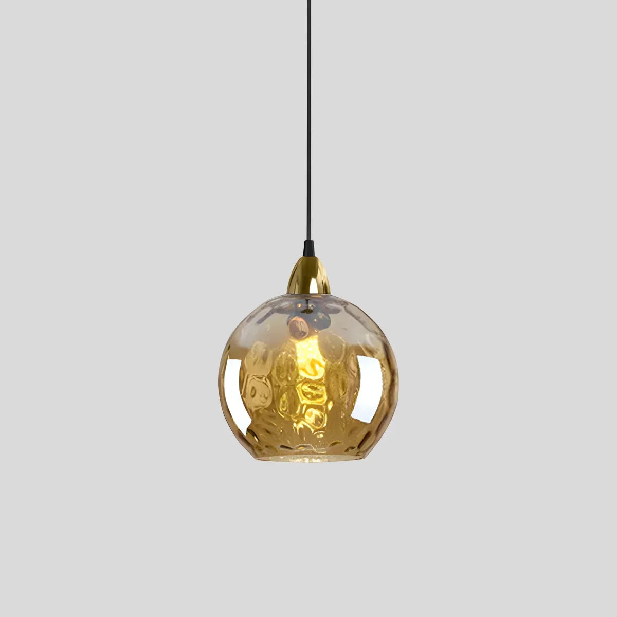 Luma Droplet Pendant Light | Elegant Glass Design, Warm 3000K Light