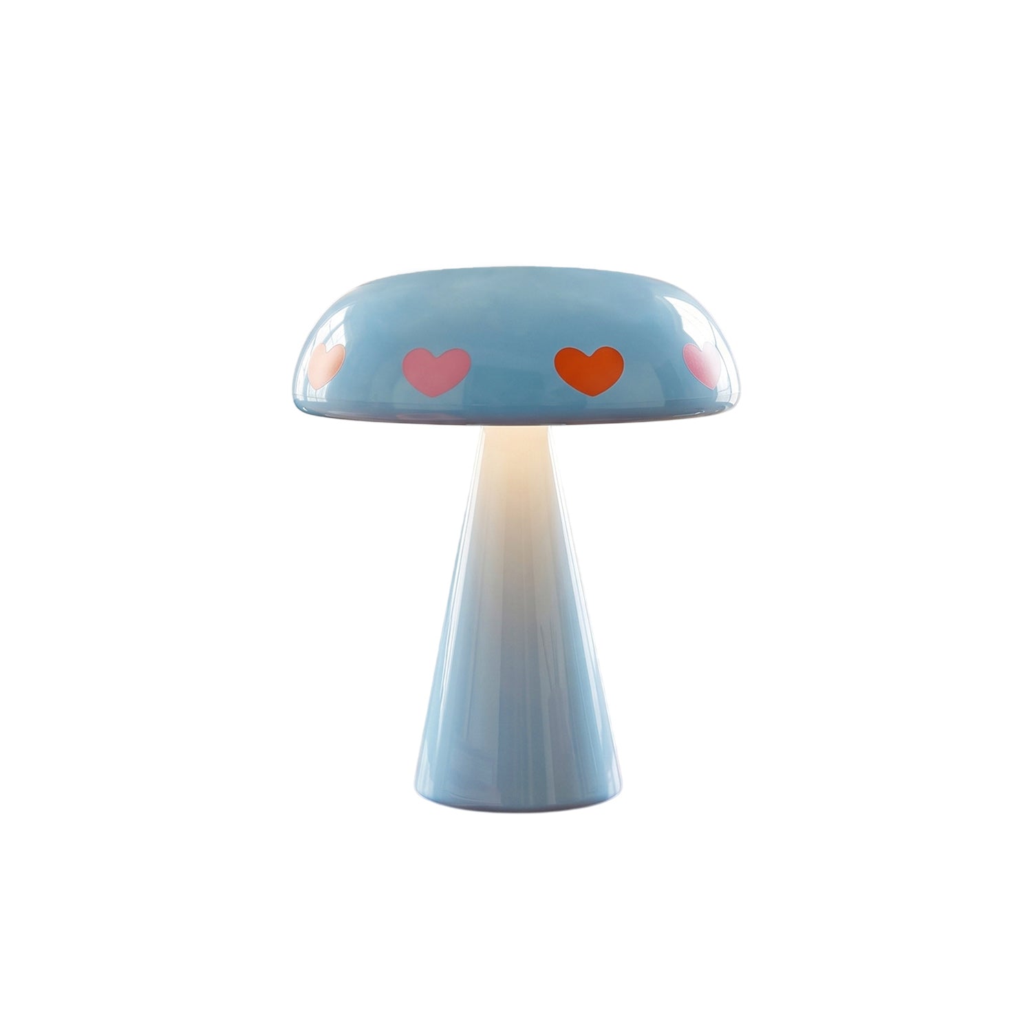 Amore Heart-Glow Mushroom Lamp (Cordless)