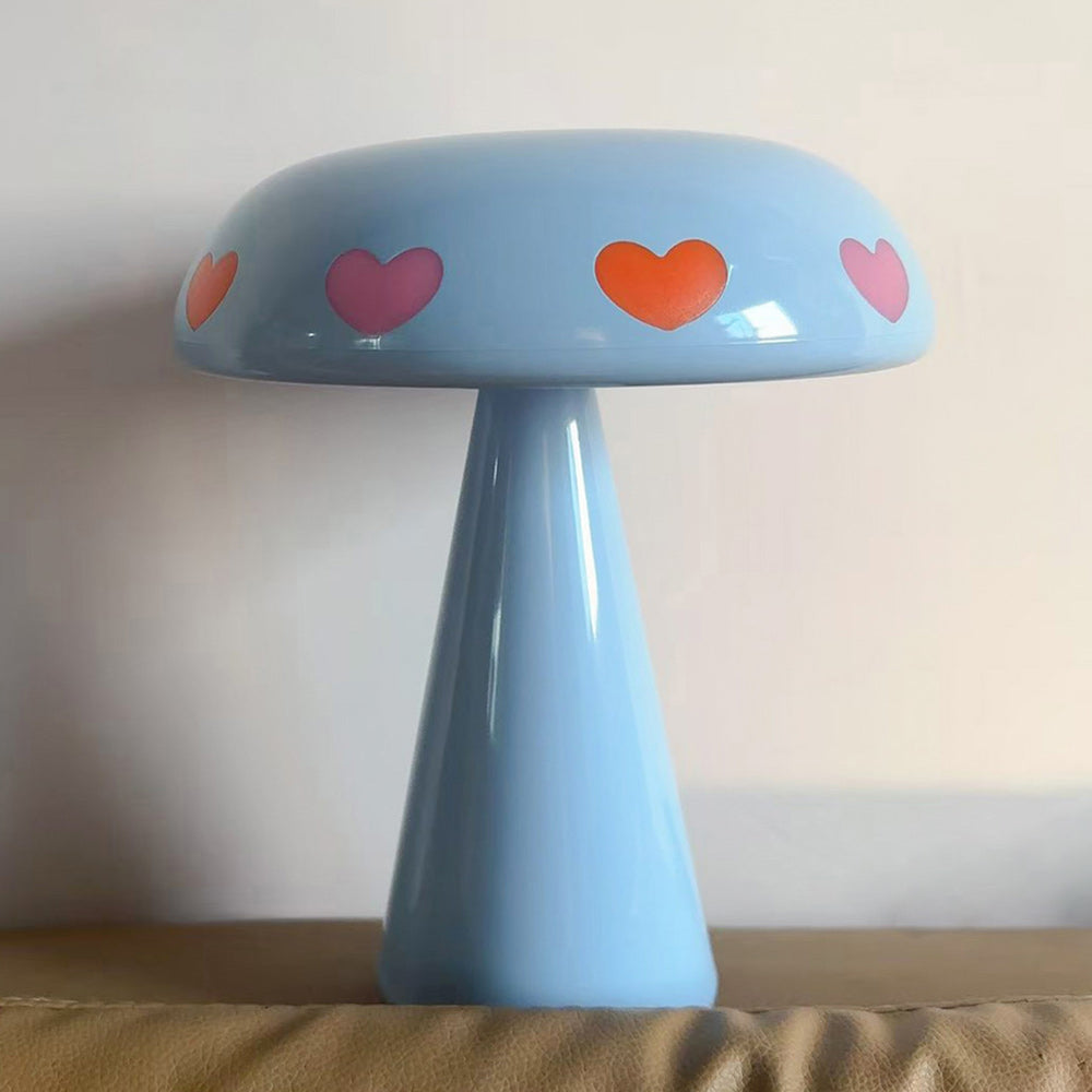 Amore Heart-Glow Mushroom Lamp (Cordless)