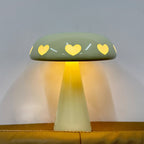 Amore Heart-Glow Mushroom Lamp (Cordless)