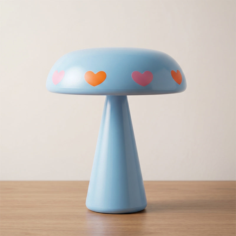 Amore Heart-Glow Mushroom Lamp (Cordless)