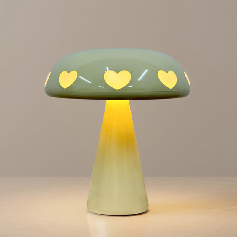 Amore Heart-Glow Mushroom Lamp (Cordless)