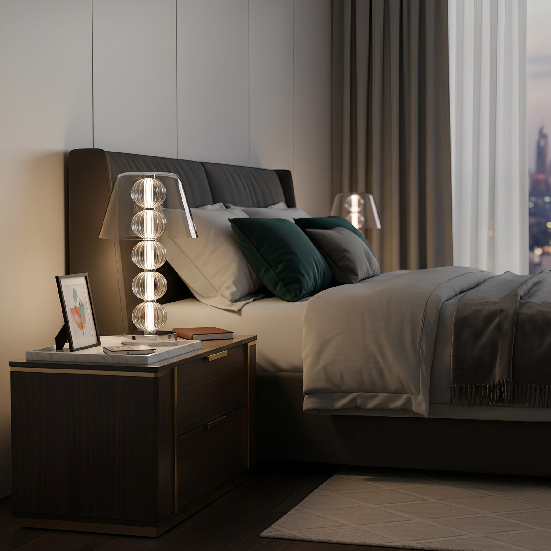 Amulet Beaded LED Table Lamp