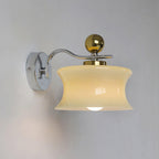 Anath Two-Tone Metal & Glass Wall Sconce