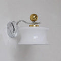 Anath Two-Tone Metal & Glass Wall Sconce
