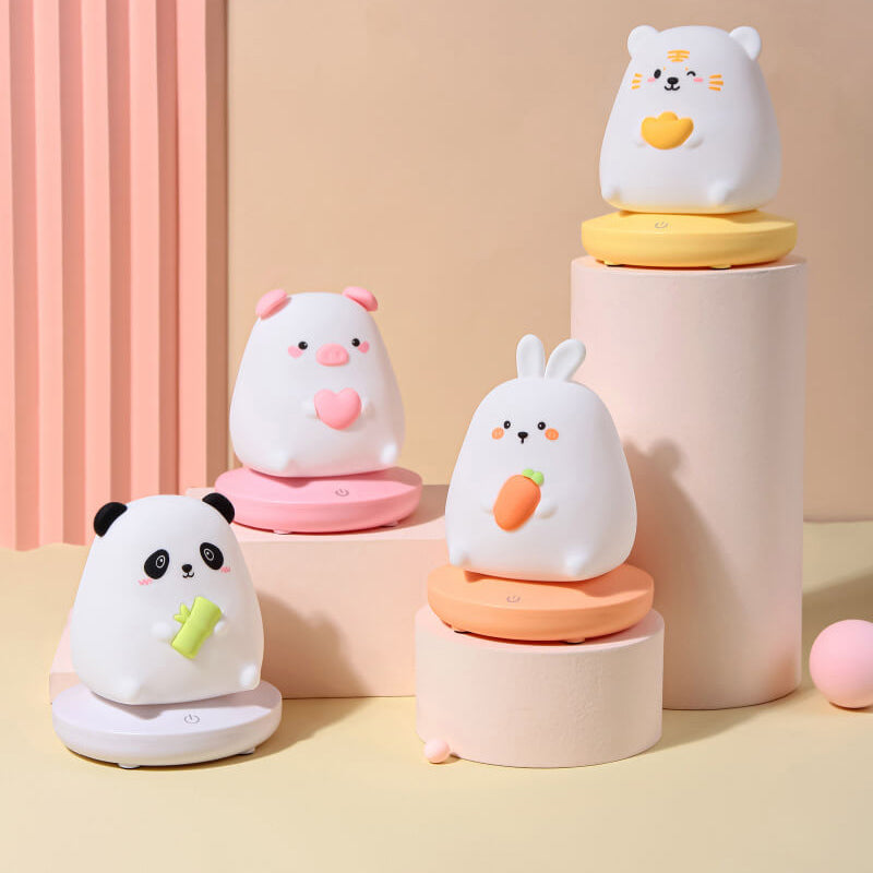 Animal LED Night Light Table Lamp with Integrated LED