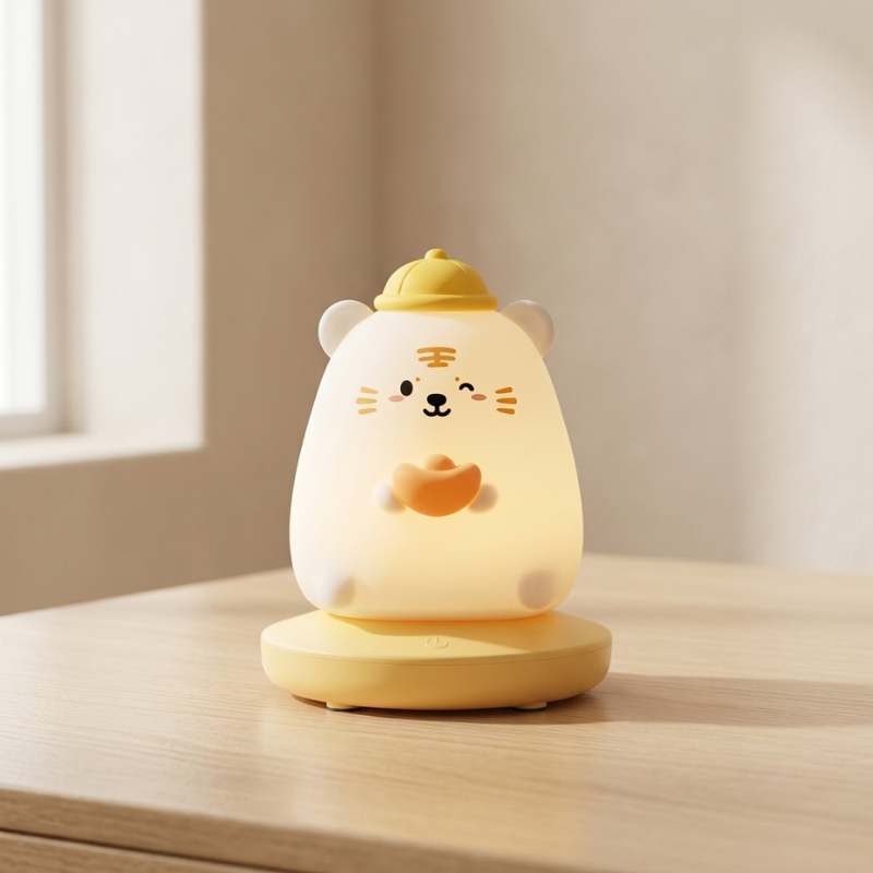 Animal LED Night Light Table Lamp with Integrated LED