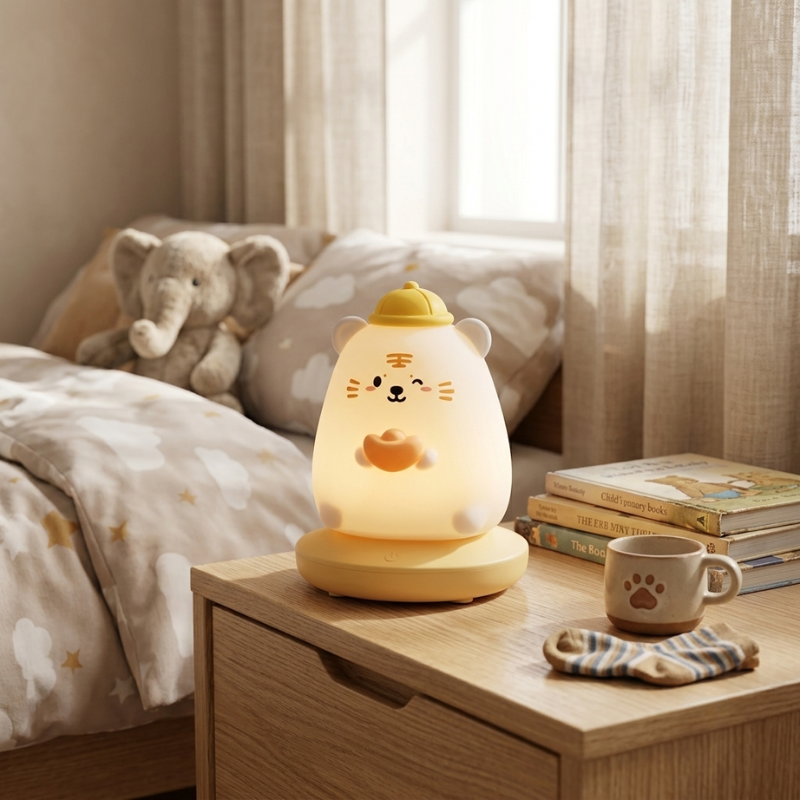 Animal LED Night Light Table Lamp with Integrated LED