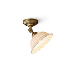 Anita Ceramic Semi-Flush Ceiling Light
