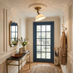 Anita Ceramic Semi-Flush Ceiling Light