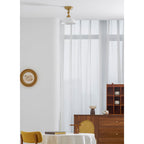 Anita Ceramic Semi-Flush Ceiling Light