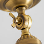 Anita Ceramic Semi-Flush Ceiling Light