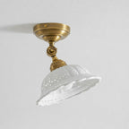 Anita Ceramic Semi-Flush Ceiling Light