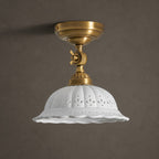 Anita Ceramic Semi-Flush Ceiling Light