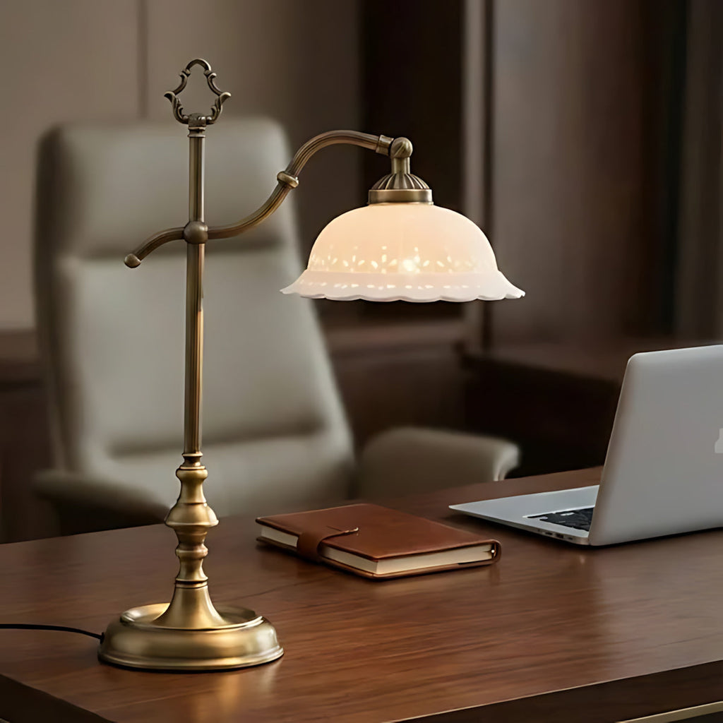 Anita Brass & Ceramic Table Lamp